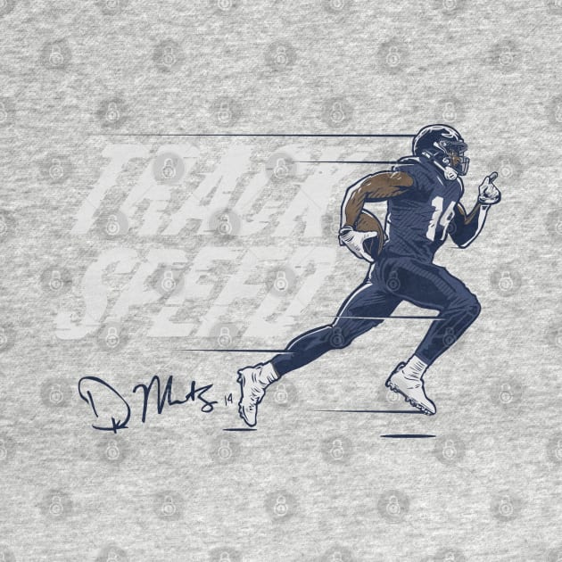 DK Metcalf Track Speed by Chunta_Design